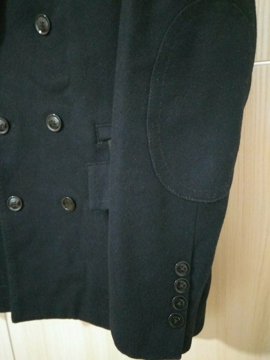 Чоловіче пальто кашемірове ZARA, зима, розмір 48, numer zdjęcia 3