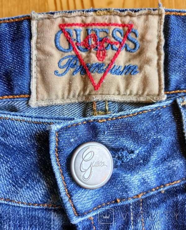 GUESS Преміум жіночі джинсові шорти покоївки в США, фото №2