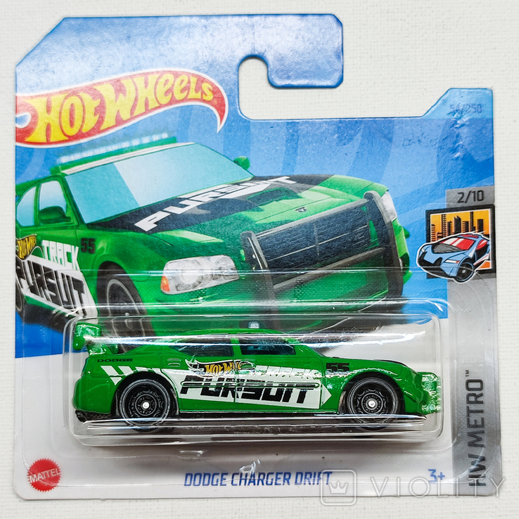 Dodge Charger Drift. Hot Wheels (1:64), 2023 г. #1644 - Violity