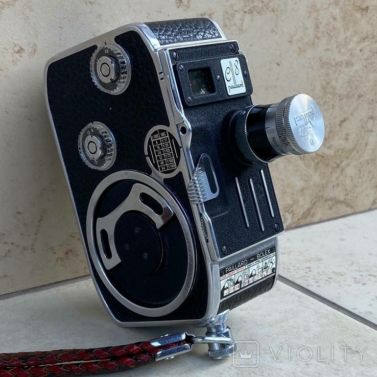 Bolex Paillard, C8 - 1954 г. (Швейцария), фото №3