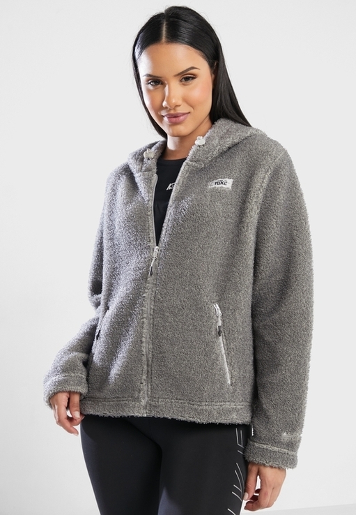 Кофта женская Nike Therma Fit Cosy Statement Hoodie (DQ6268-029), фото №2