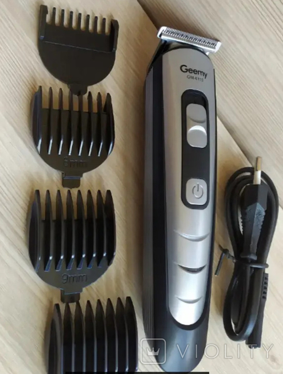 Машинка для стрижки волосся GM-6113 акумуляторна., фото №4