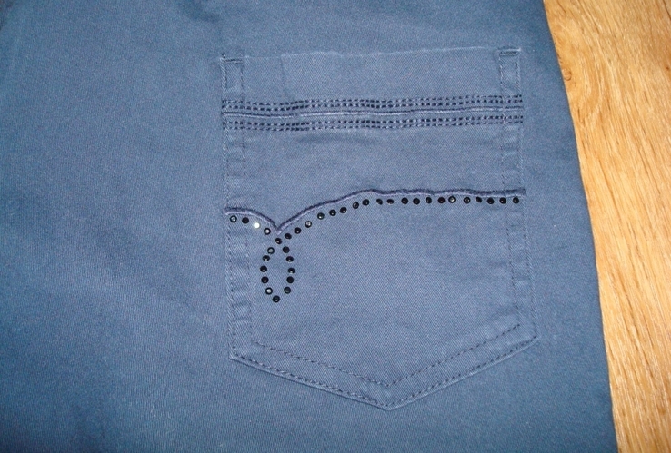 Damart джеггинсы плотные стрейчевые под джинс на резинке на наш 50 высокая посадка, photo number 5