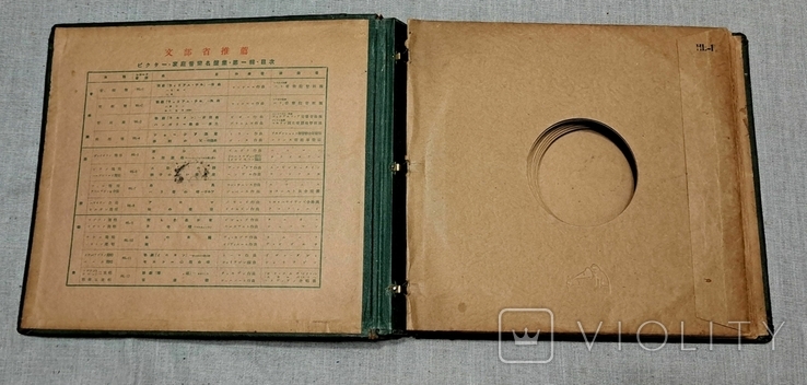 Альбом Органайзер для Грамофонных пластинок Victor Records. 30-х годов., фото №8