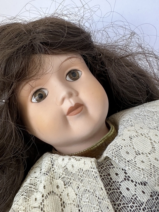 Коллекционная Фарфоровая кукла Германия, фото №9