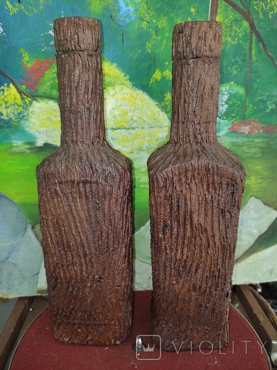 Дві декоративні пляшки "Карпати". Україна, фото №4