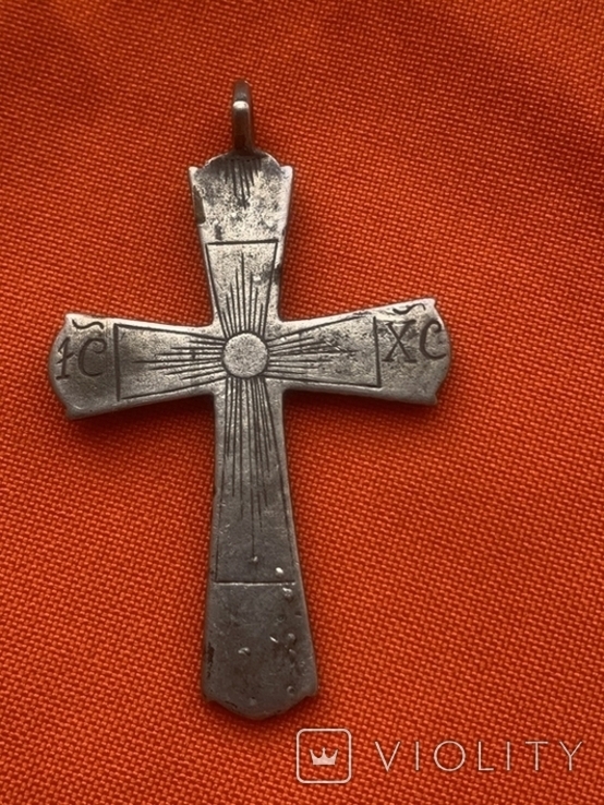 Крест Всевидящее Око. (Серебр1800 годов), фото №8