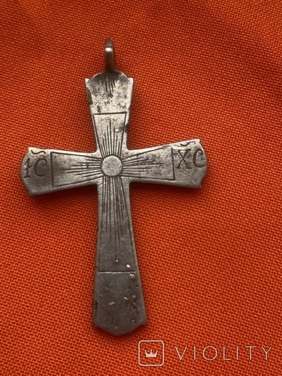 Крест Всевидящее Око. (Серебр1800 годов), фото №12