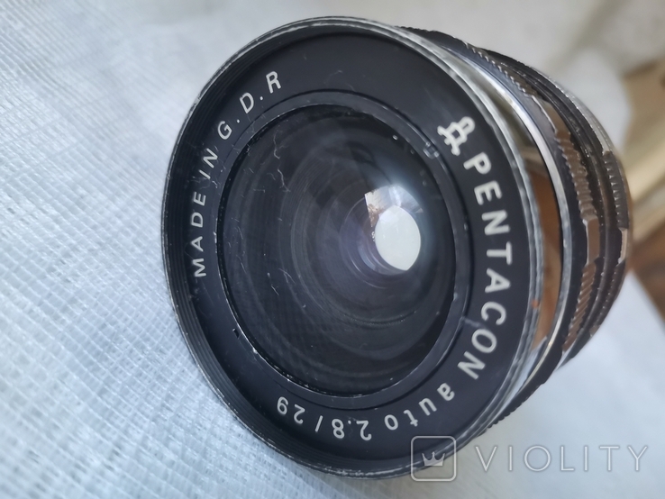Objectif Pentacon Auto 2.8/29 Mm Made In GDR - Monture M - Argentique