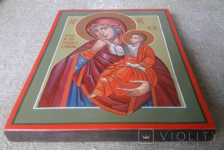 Икона Божией Матери Отрада (Утешение) Богородица Ватопедская., фото №6