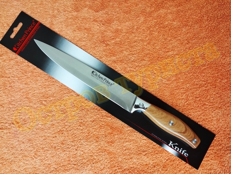 Нож кухонный слайсер Kitchen Prince 31 см, фото №2