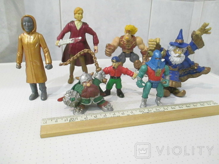 Халк, рыцари, маг, ковбой, викинг 7 шт., фото №2