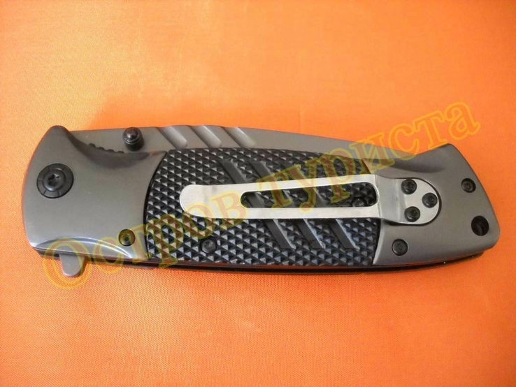 Нож складной Boker F83 с клипсой полуавтомат реплика, фото №8