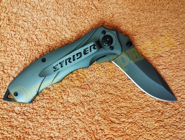 Нож складной тактический Strider 313 полуавтомат стеклобой, фото №8