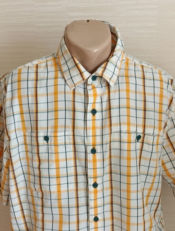 The North Face оригинал треккинговая мужская рубашка короткий рукав с лиоцелом, photo number 4