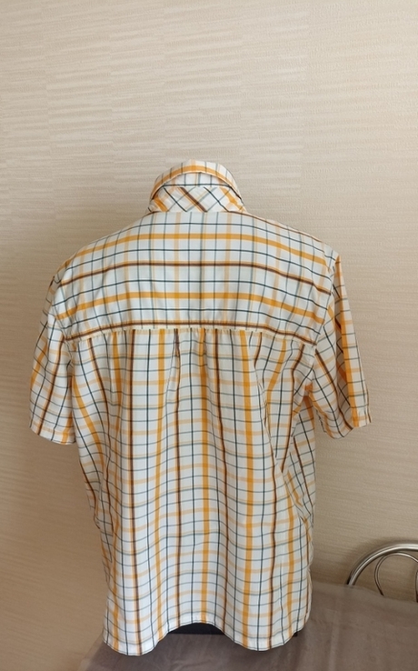 The North Face оригинал треккинговая мужская рубашка короткий рукав с лиоцелом, numer zdjęcia 5