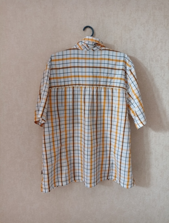 The North Face оригинал треккинговая мужская рубашка короткий рукав с лиоцелом, фото №7