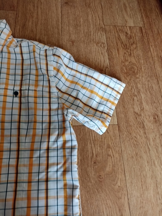 The North Face оригинал треккинговая мужская рубашка короткий рукав с лиоцелом, фото №8