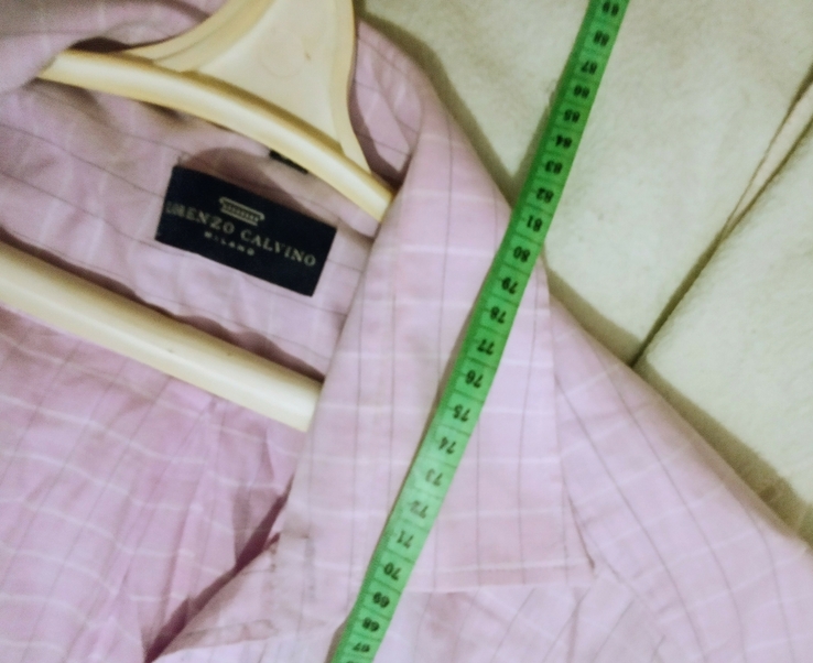 Модная рубашка LORENZO CALVINO MILANO бесплатная доставка возможна Модна сорочка, фото №9
