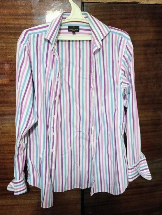Модная рубашка SIMON CARTER LONDON бесплатная доставка возможна Модна сорочка, фото №2