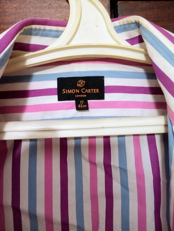 Модная рубашка SIMON CARTER LONDON бесплатная доставка возможна Модна сорочка, фото №3
