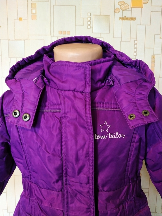 Куртка демісезонна для дівчинки TOM TAILOR на 92-98 см, фото №5