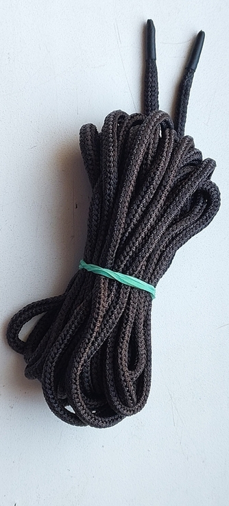 Шнурки для берцев из парашютнойстропы,длина 1.4-2 метра., photo number 3