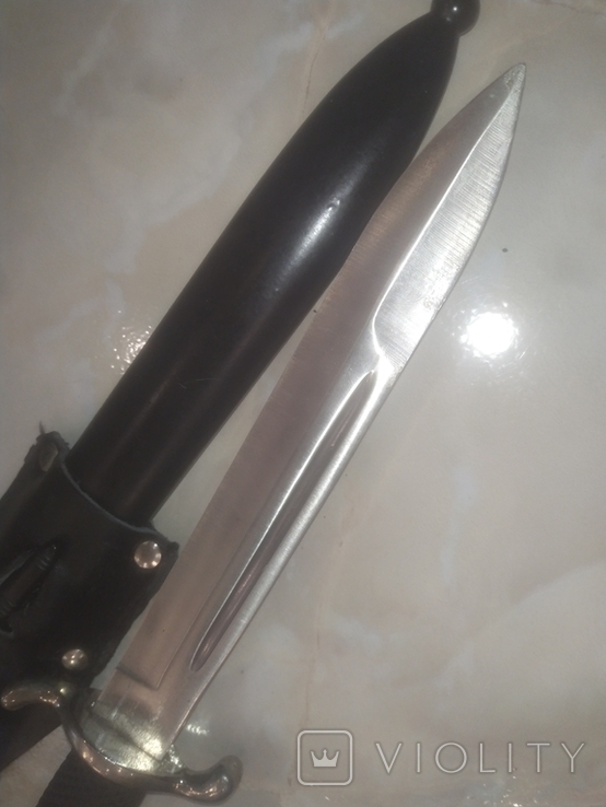  Нож Гитлерюгенд с ножнами и защипом на пояс, фото №7