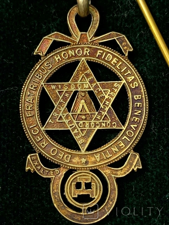 Масонский знак награда медаль орден, фото №3