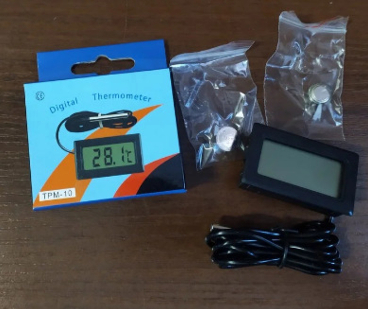Цифровий термометр TPM-10 (-50...+110 C) з виносним датчиком, photo number 5