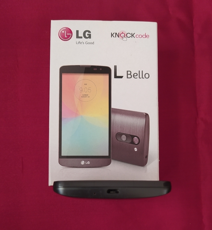 Мобільний телефон LG L Bello Dual D335 Black в робочому стані., фото №4