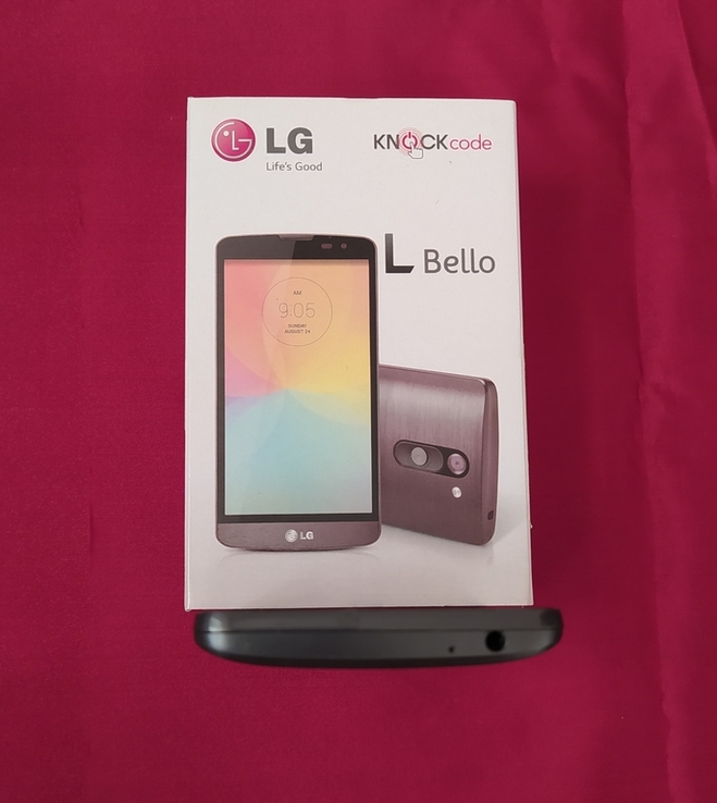 Мобільний телефон LG L Bello Dual D335 Black в робочому стані., фото №5