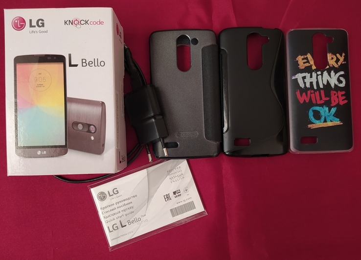 Мобільний телефон LG L Bello Dual D335 Black в робочому стані., numer zdjęcia 7