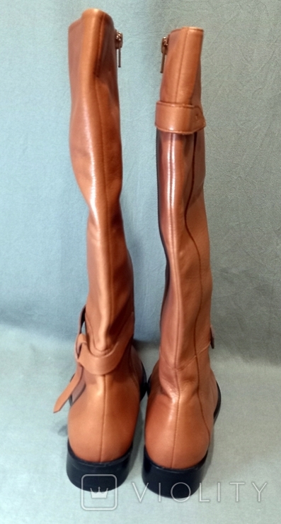 Жіночі чоботи Cosmoparis Vero Gucio з натуральної шкіри, фото №6