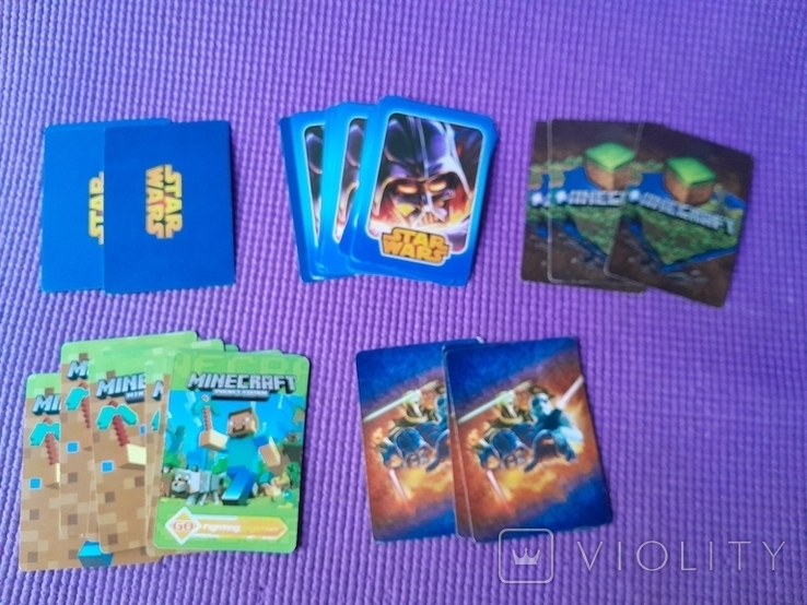 Картки різні Ninja, Ninjago, Ninjamak, Ninja7, Attack, Star wars ...94 у лоті, фото №4