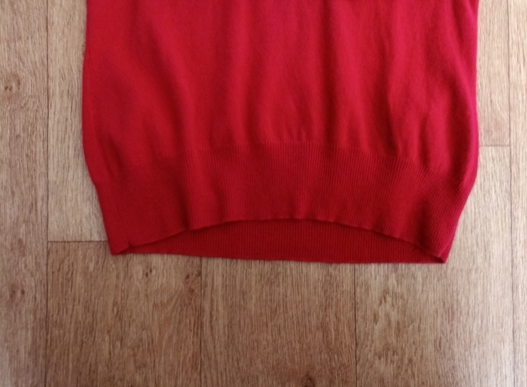 F&amp;F Кашемировый теплый женский свитер рукав 3/4 красный на 50, photo number 11