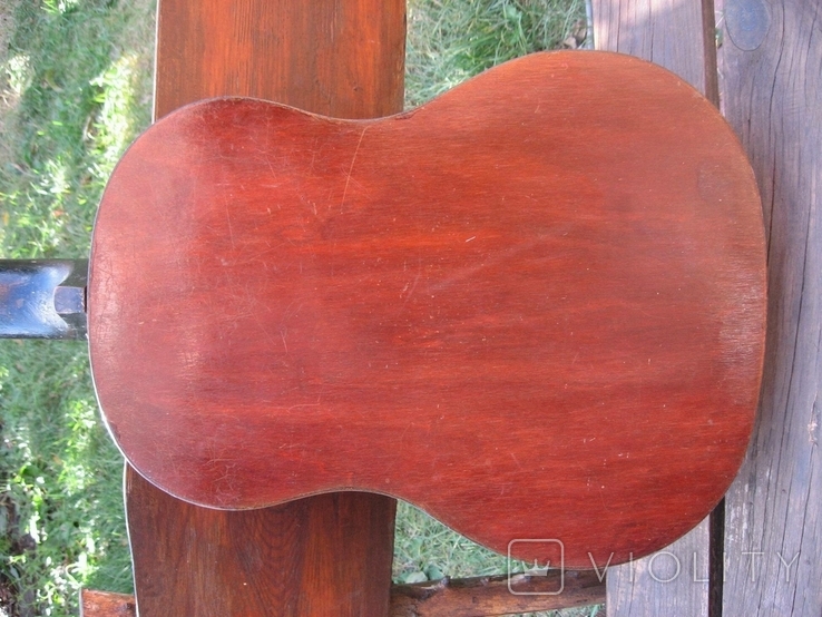 Гитара шестиструнная периода СССР (Изяславская фабрика), фото №5