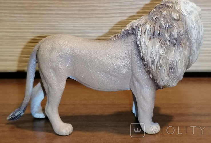 Статуетка лев гумовий пластиковий Schleich, фото №4