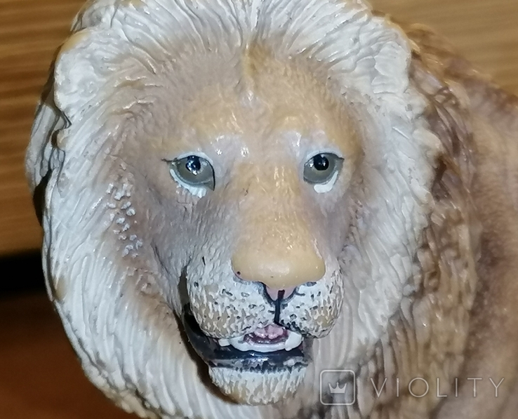 Статуетка лев гумовий пластиковий Schleich, фото №8