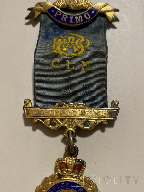 Масонская медаль. Серебро. 1956 год, фото №5