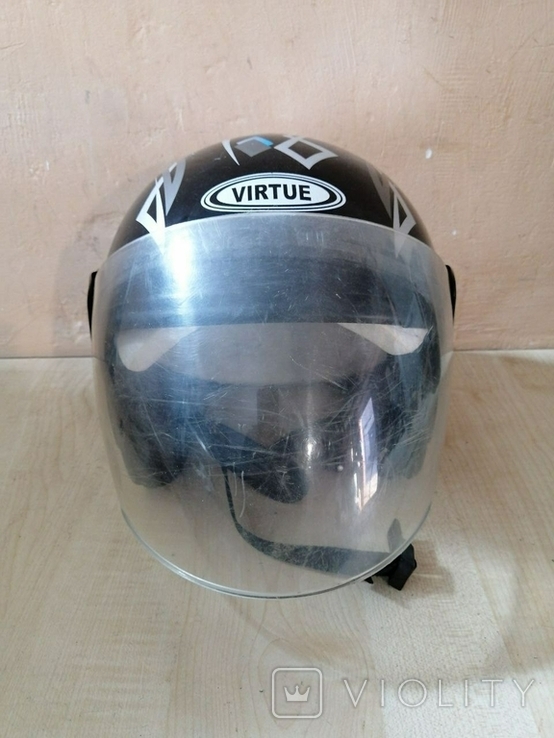 Мотоциклетный шлем, шлем для скутера, фото №2