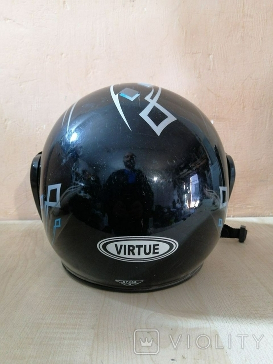 Мотоциклетный шлем, шлем для скутера, фото №5