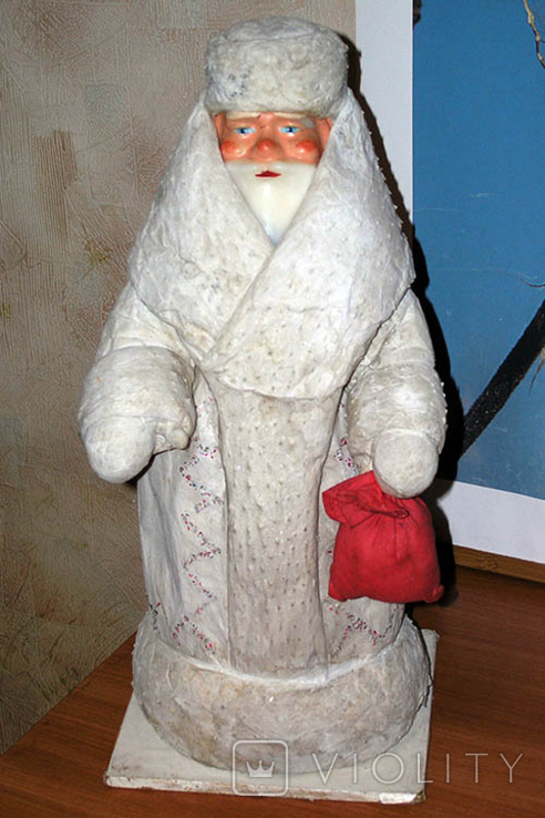 Дед Мороз СССР 47 см. 1970-е, фото №2