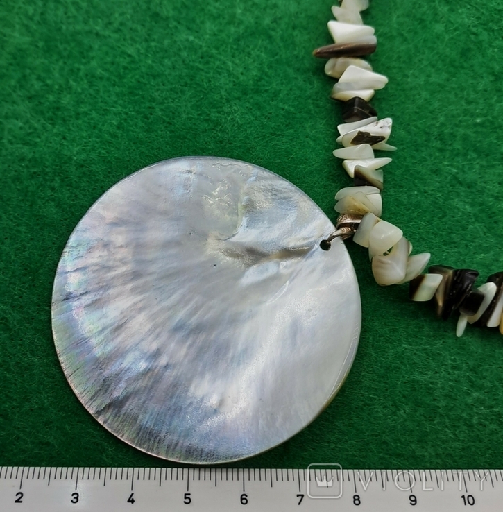 Ожерелье Серебро 925 Перламутр, фото №5