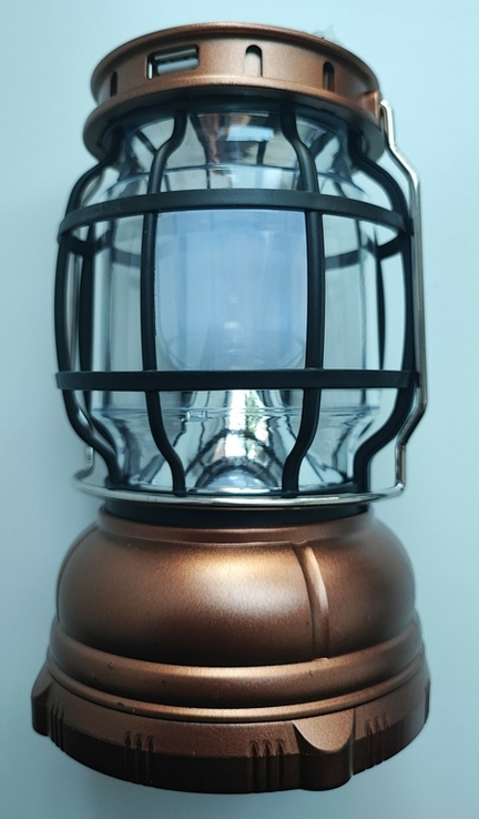 Акумуляторна лампа переносна кемпінгова Solar light G88-1, фото №7