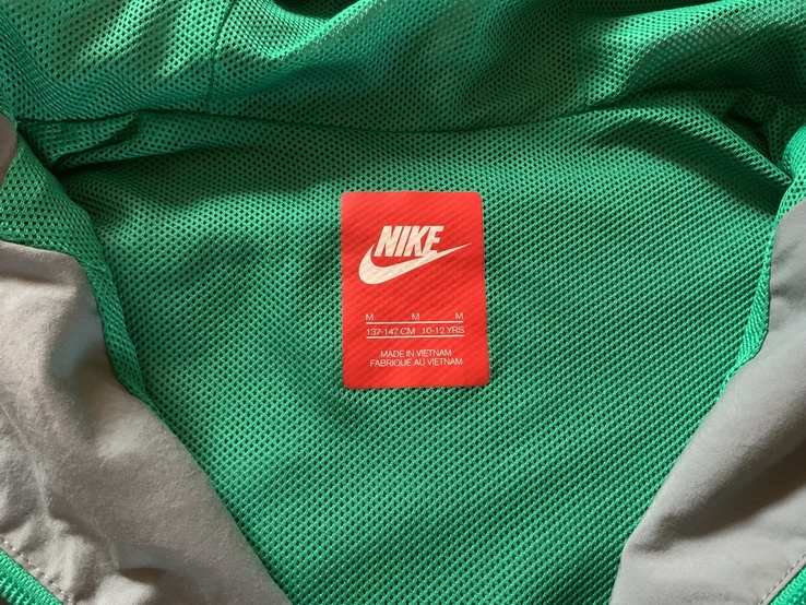 Ветровка Nike с капюшоном, р.137-147/10-12 лет, фото №6