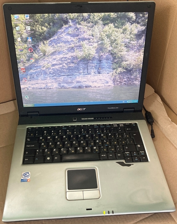Ноутбук Acer 2350 Celeron M 360 RAM 512Mb HDD 40Gb Intel Graphics, photo number 2