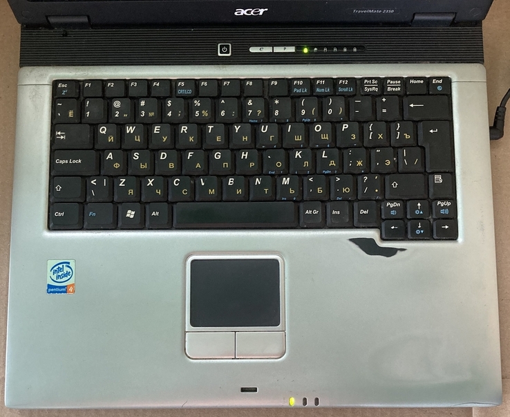 Ноутбук Acer 2350 Celeron M 360 RAM 512Mb HDD 40Gb Intel Graphics, photo number 5