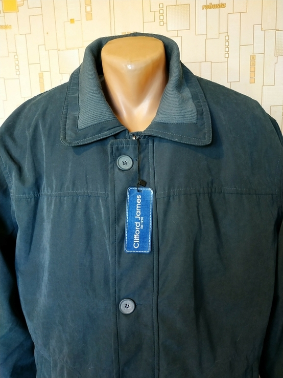 Нова чоловіча демісезонна куртка CLIFFORD JAMES p-p XL, фото №4