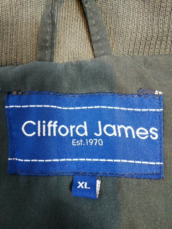 Нова чоловіча демісезонна куртка CLIFFORD JAMES p-p XL, фото №10
